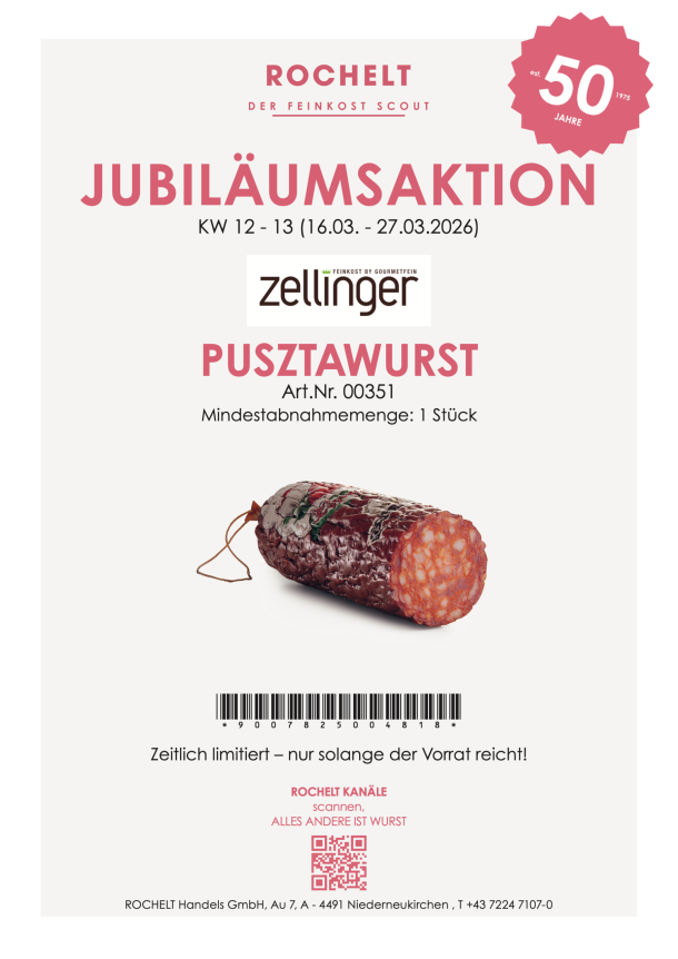 Jubiläumsaktion KW 12 – 13