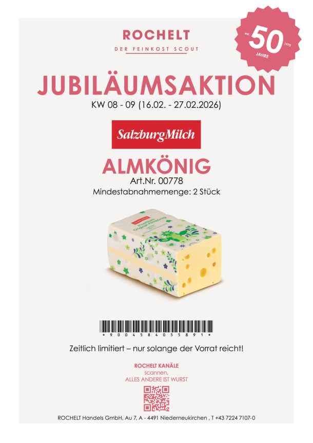 Jubiläumsaktion KW 08 – 09