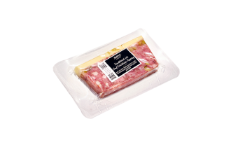 Rindfleisch mit Senf-Frischkäse-Topping