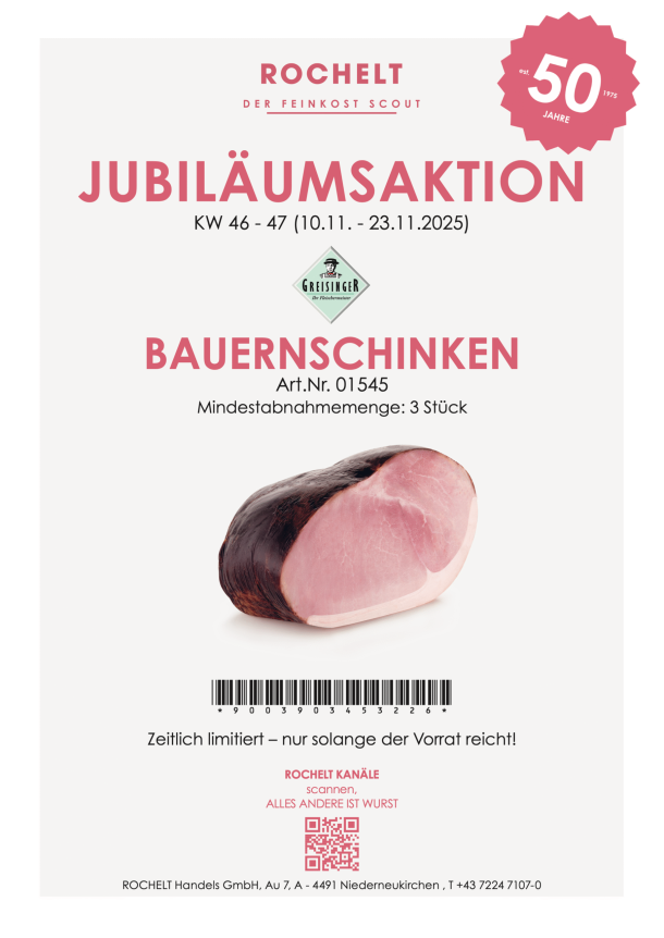 Jubiläumsaktion KW 46 – 47