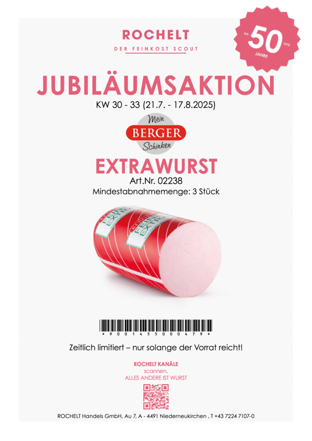 Jubiläumsaktion KW 30 – 33