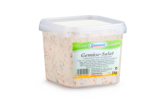 Gemüse Salat mit Mayonnaise