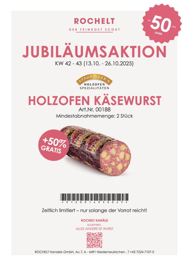 Jubiläumsaktion KW 42 – 43