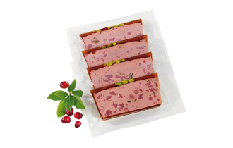 Leberpastete mit Rehfleisch