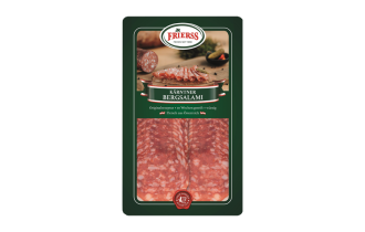 Kärntner Bergsalami geschnitten