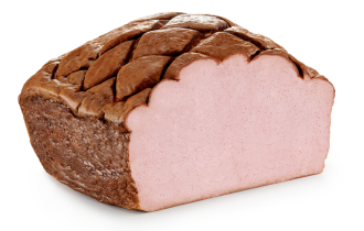 Holzofen Leberkäse